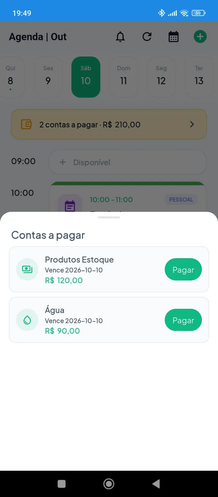 Contas a Pagar